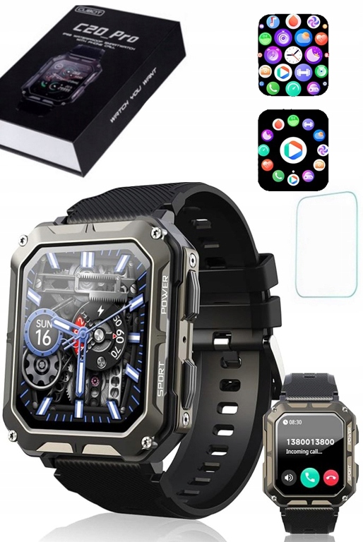 Smartband Cubot C20 PRO čierny