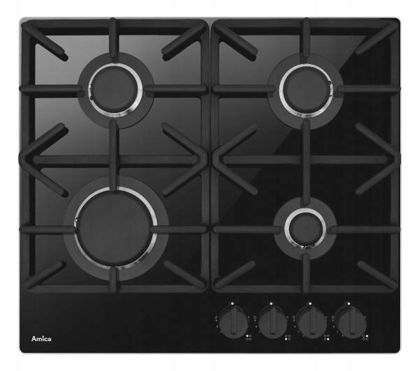 plynová doska Black Amica PGCA6102APFB BOOSTER