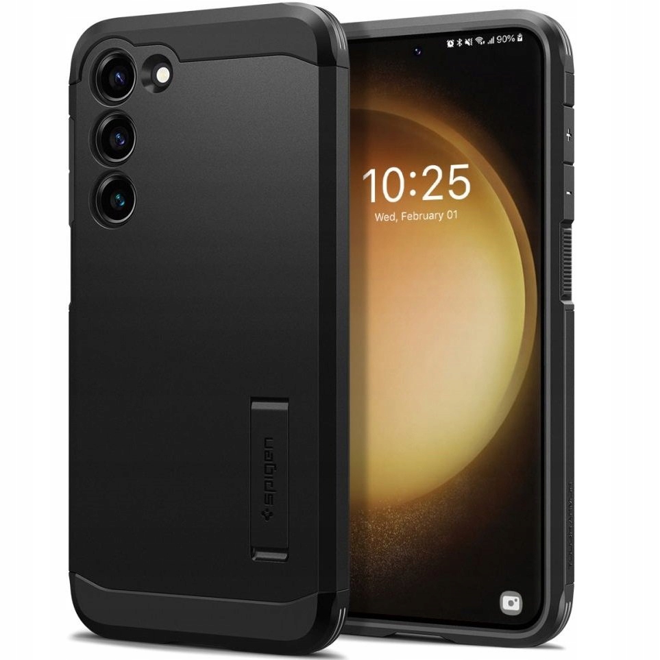 Chrbát Spigen Tough Armor pre Samsung Galaxy S23 5G, čierny