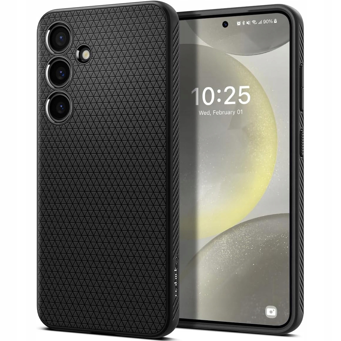 Chrbát Spigen Liquid Air pre Samsung Galaxy S24 5G, čierny