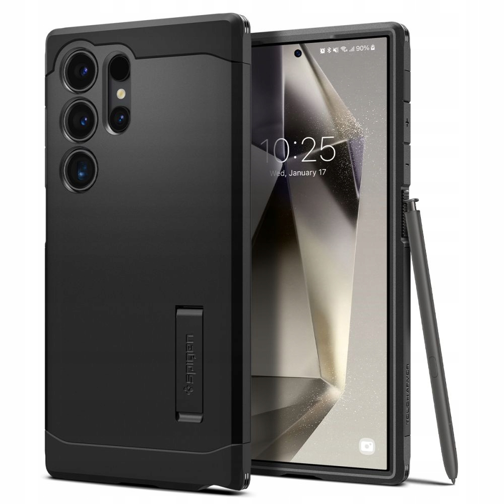 Zadné strany Spigen pre Samsung Galaxy S24 Ultra Tough Armor black