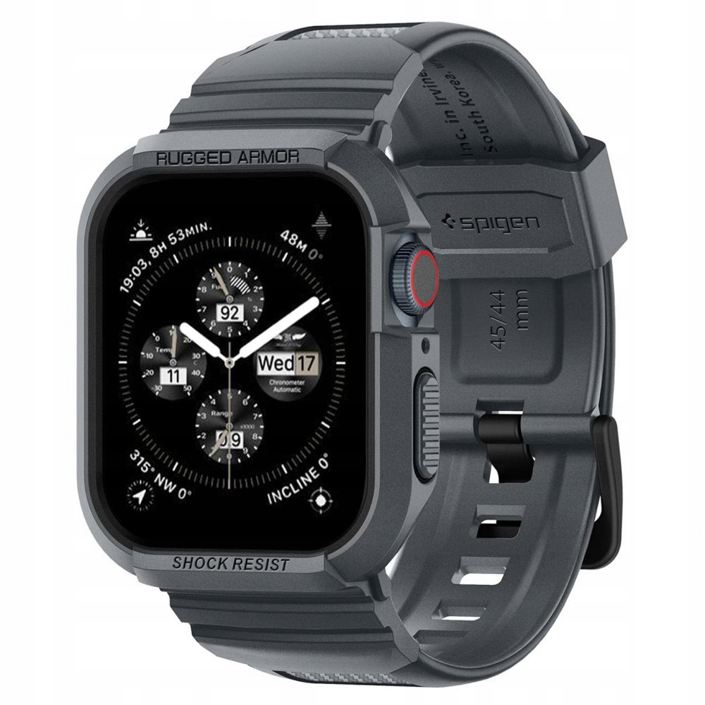 Spigen remienok pre Apple Watch 4/5/6/7/8/9/SE 44/45 mm šedý
