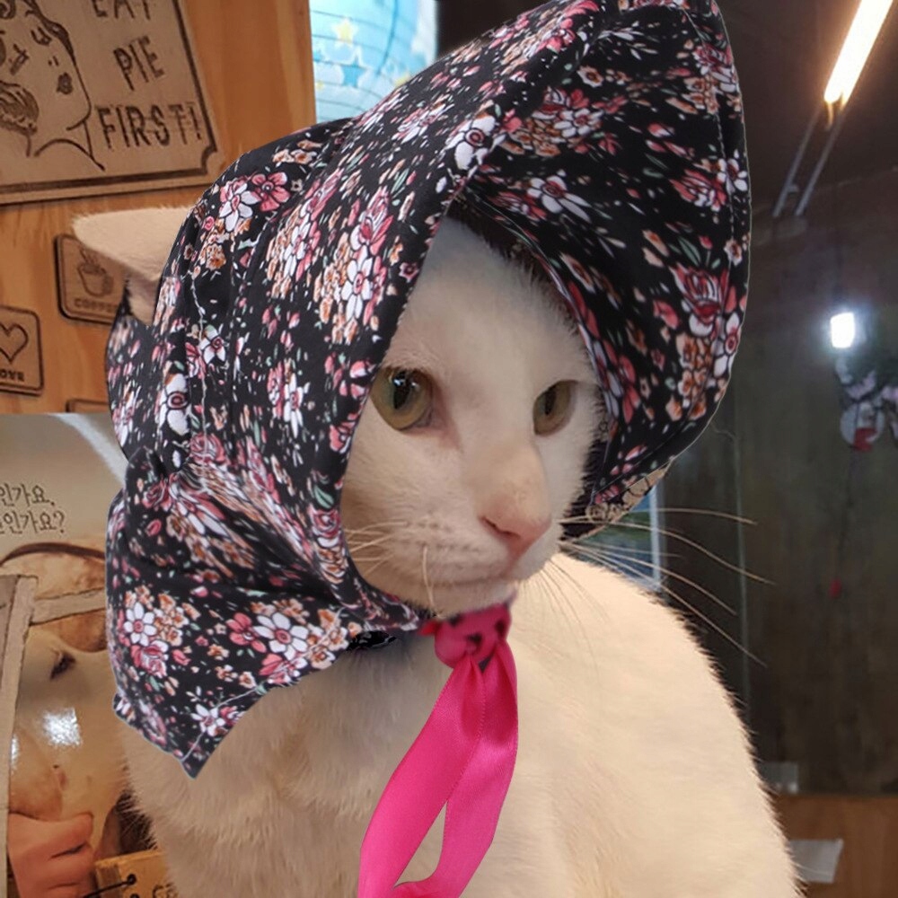 Roztomilé domáce zvieratá klobúk retro lady klobúk slnečné klobúk šteniatko