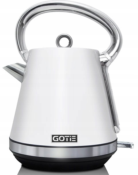 Elektrická kanvica gotie GCS-300W 2200 v bielej farbe