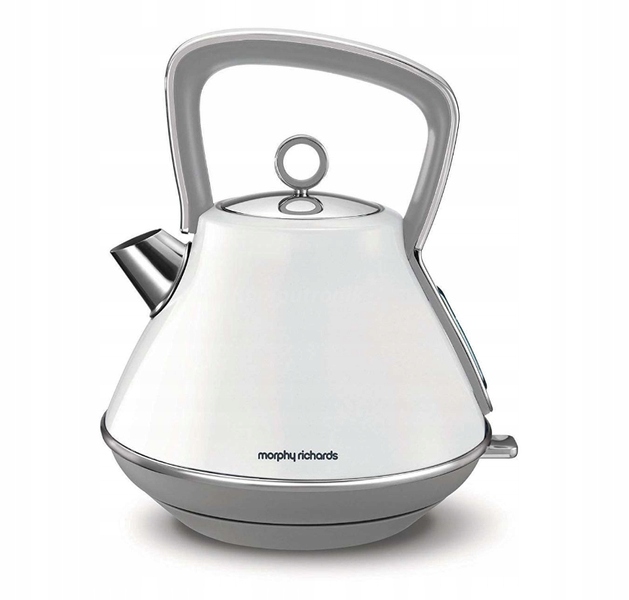 Morphy Richards Retro 2200 v bielej elektrickej kanvici