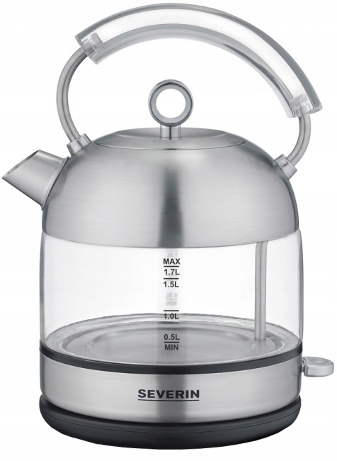 Severin Electric Kettle WK 3454 2400 W Striebro/šedá