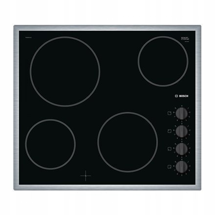 Čiernej doske CERAMIC PKE645CA1E Hob Bosch