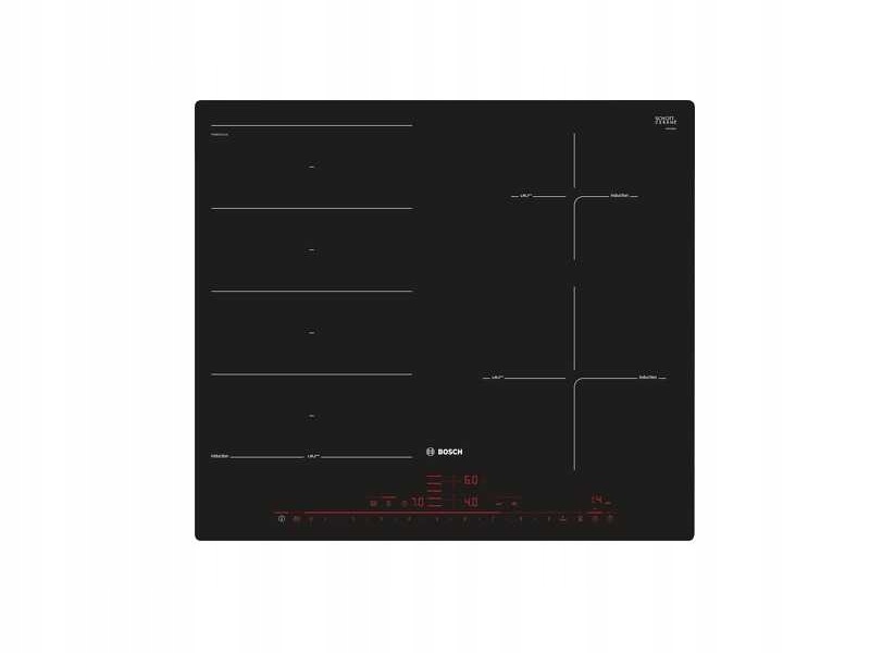 Čierna sklokeramická doska BOSCH PXE601DC1E 60 cm