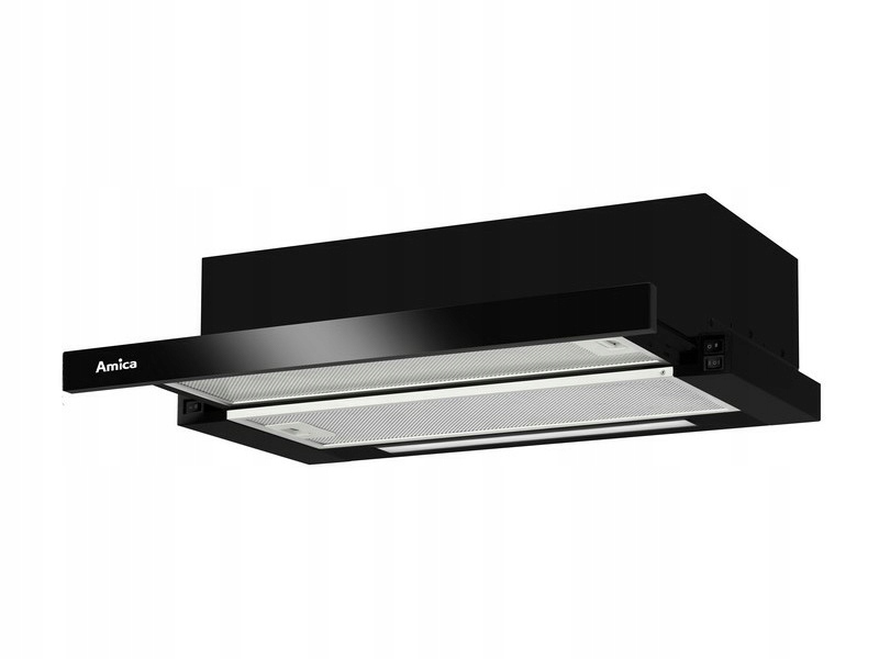 Čierna kapucňa Amica OTP6253BG Teleskopické 60 cm