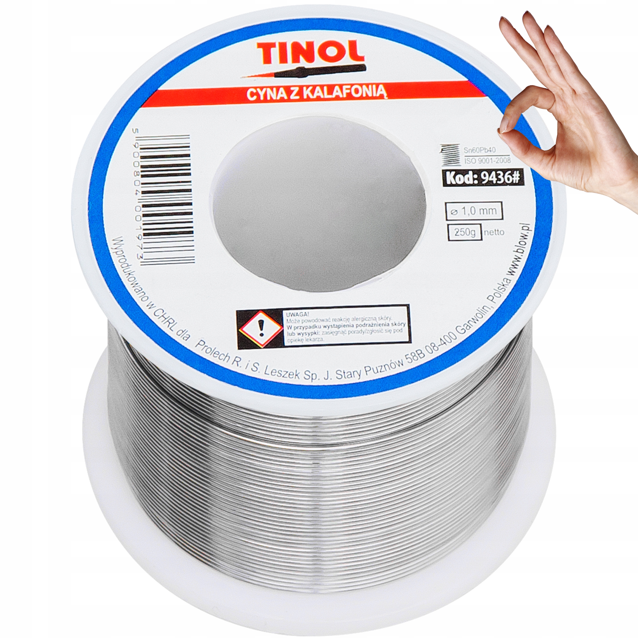 Cyna Tinol 1 mm 250 g