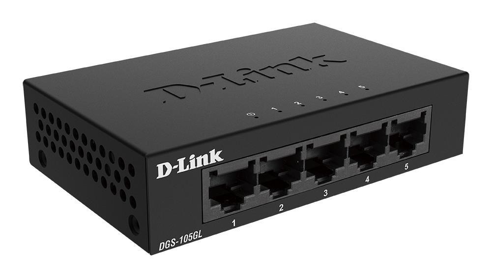 Prepínač D-Link DGS-105GL 5xGE