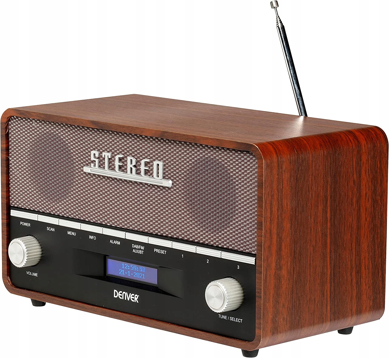 DAB-36 DAB+ Digital Retro Radio s funkciou?