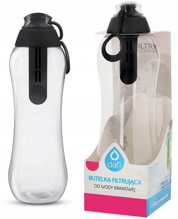 Filtračná fľaša Dafi Soft05 0,5 l čierna