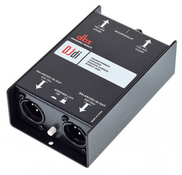 DBX-DJDI-2-Kannel DI Box pasívny