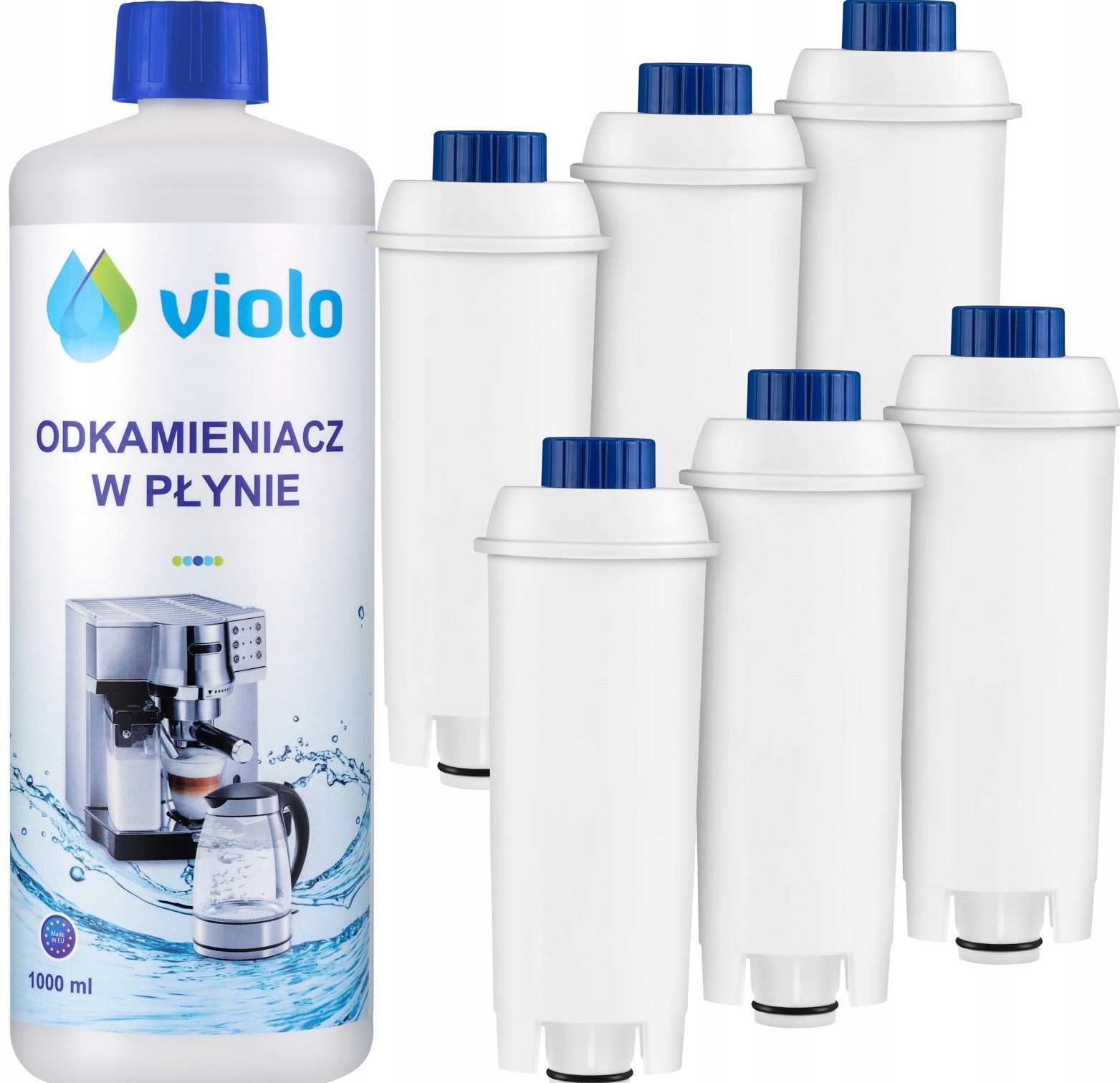 Violo filtračná vložka Filtre pre DELONGHI ECAM x 6 ks.