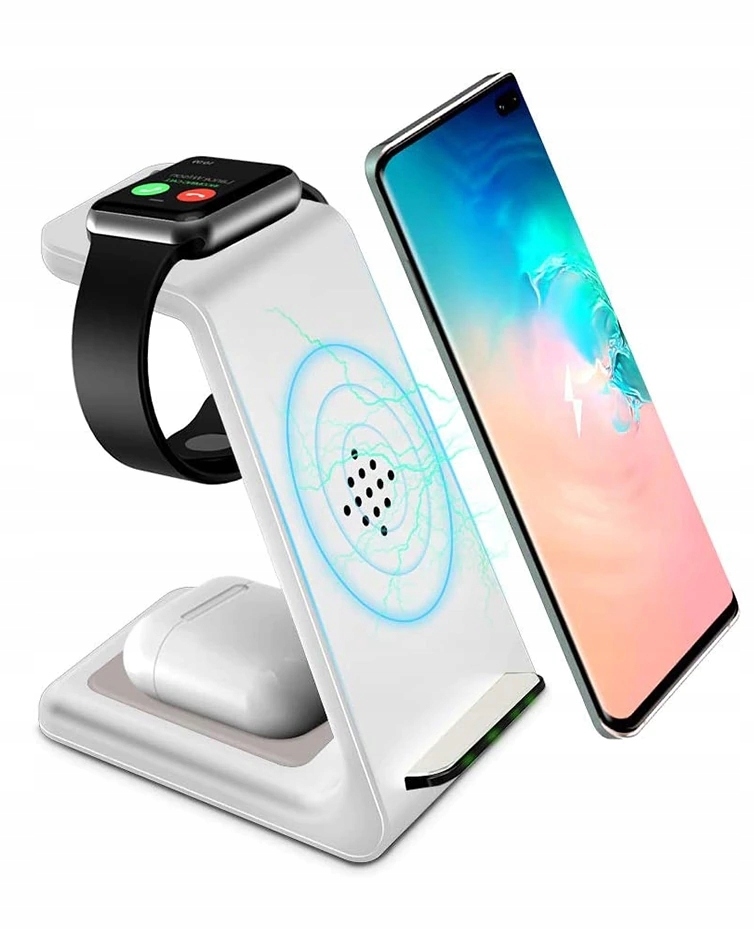 DOKOVACIA STANICA INDUKTÍVNA NABÍJAČKA BEZDRÔTOVÉ HODINKY IPHONE 20W 3v1