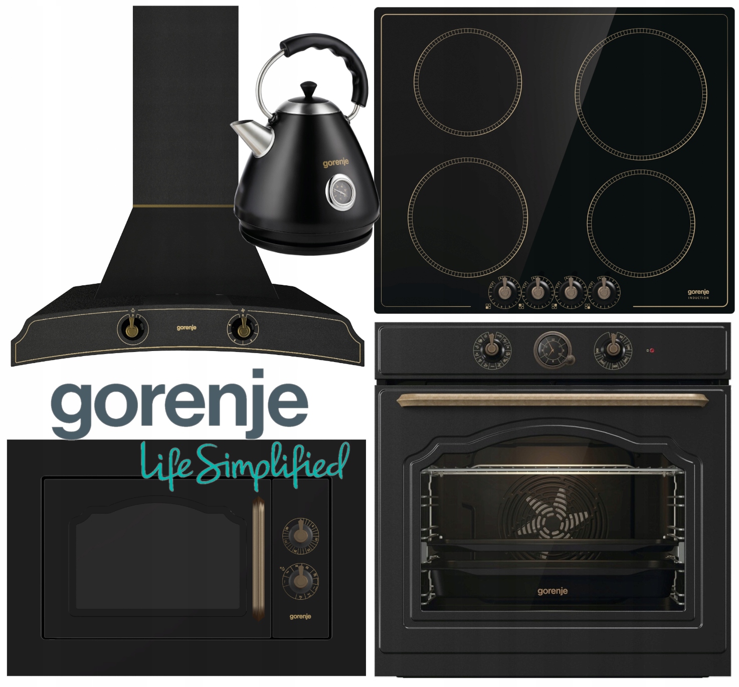 Postavená pecia gorenje bos67372clb + 4 ďalšie výrobky