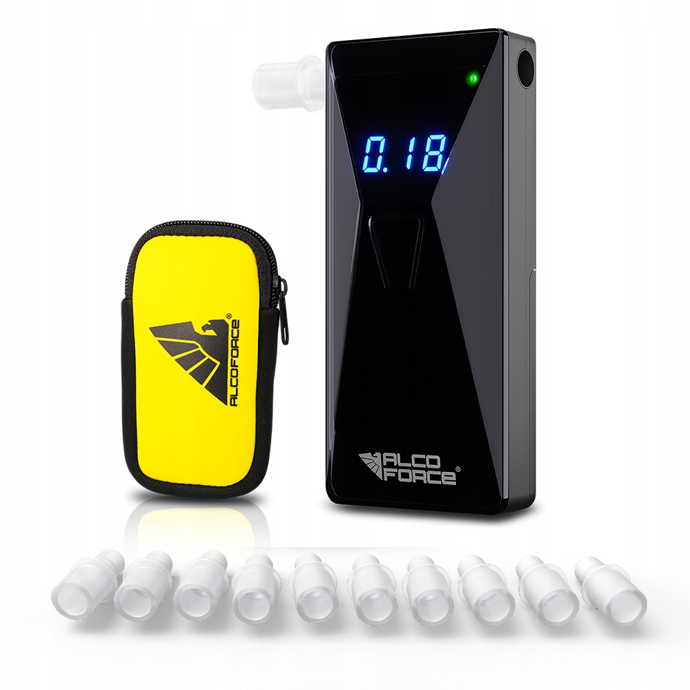 Elektrochemický alkohol tester AlcoForce AF-450