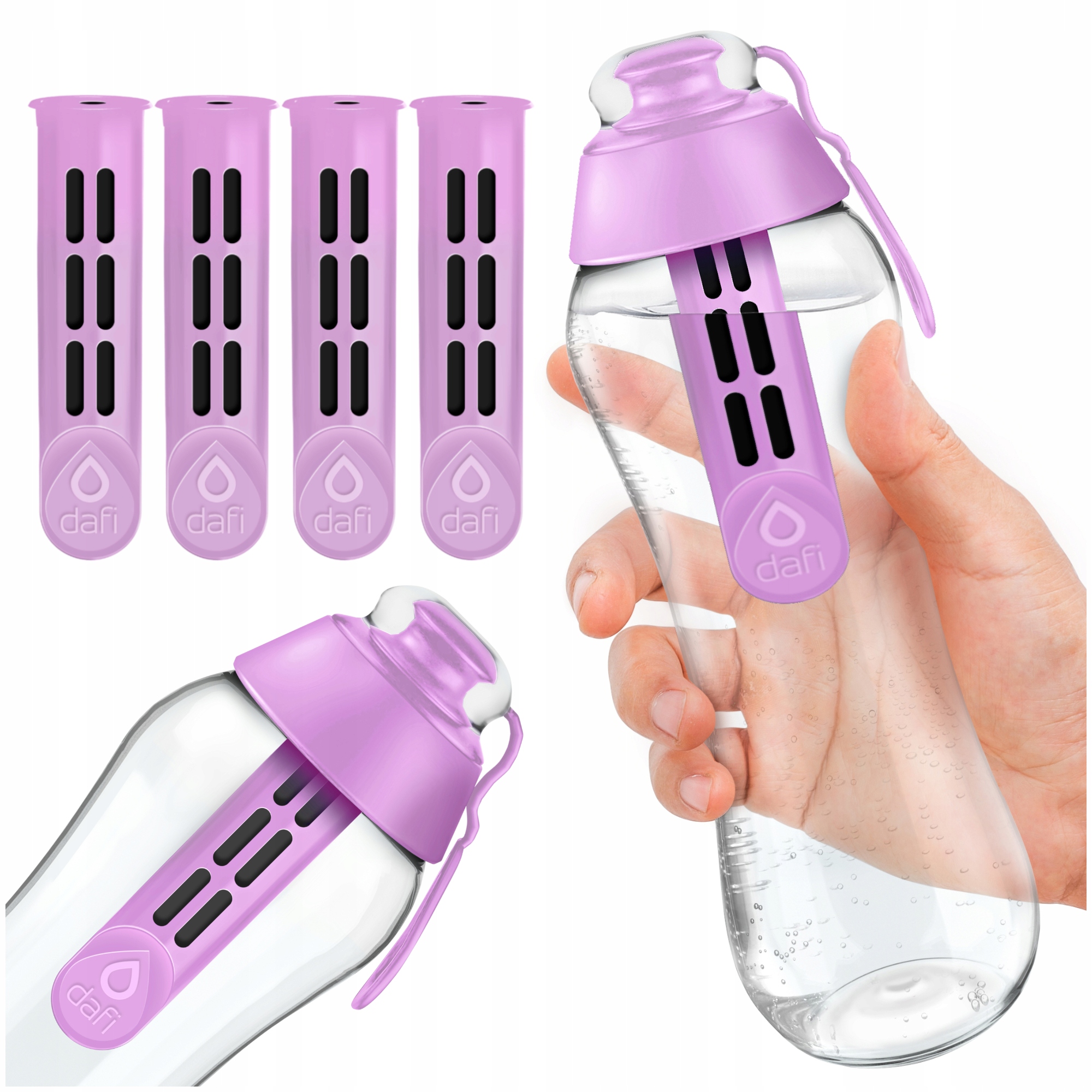 Filtračná fľaša Dafi Soft 0,5 l, fialová
