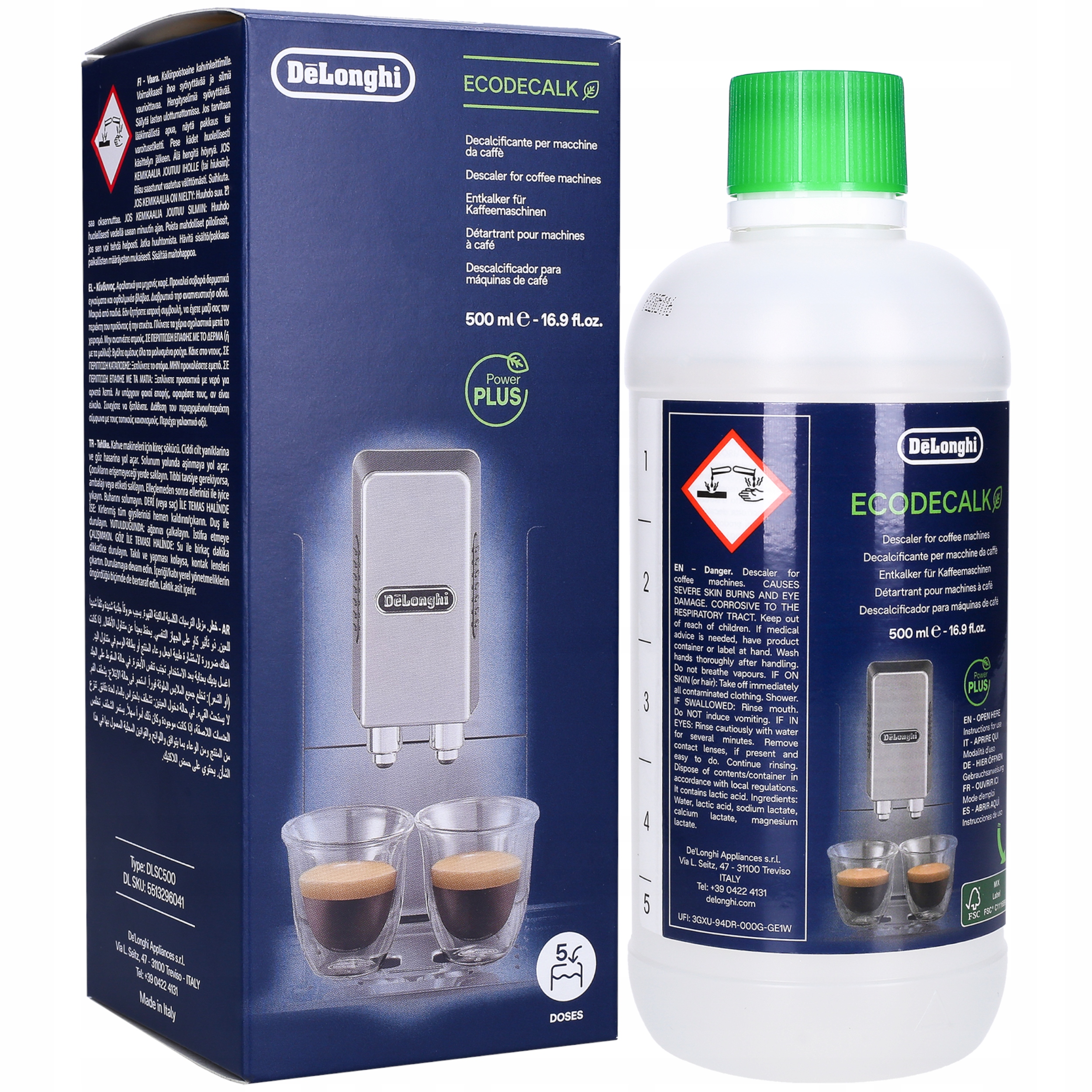 Odkamieniacz Delonghi Ecodecalk DLSC500 500 ml