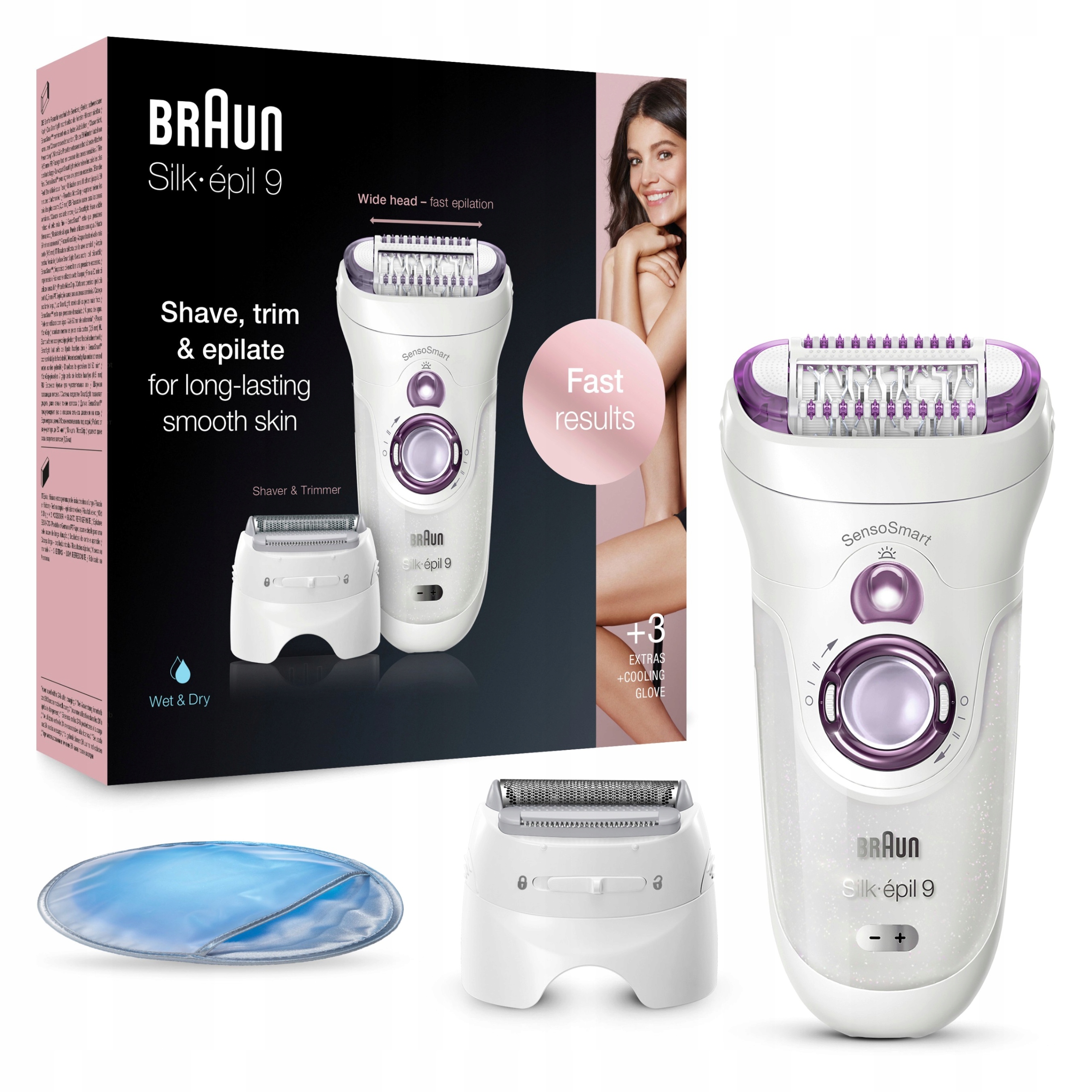 Depilátor Braun Silk-Epil 9-710