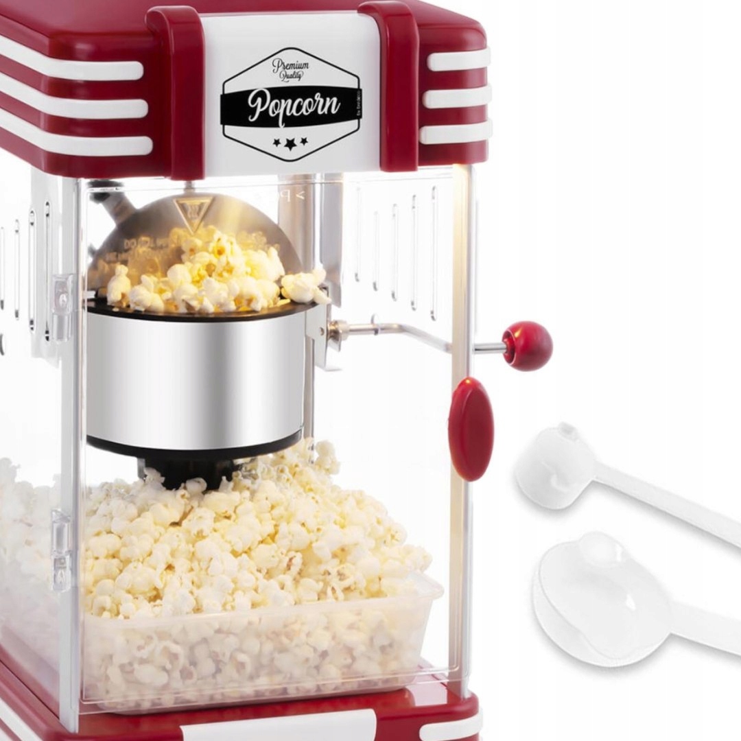 Popcorn zariadenie Bredco BCPK-300-WR Red 300 W