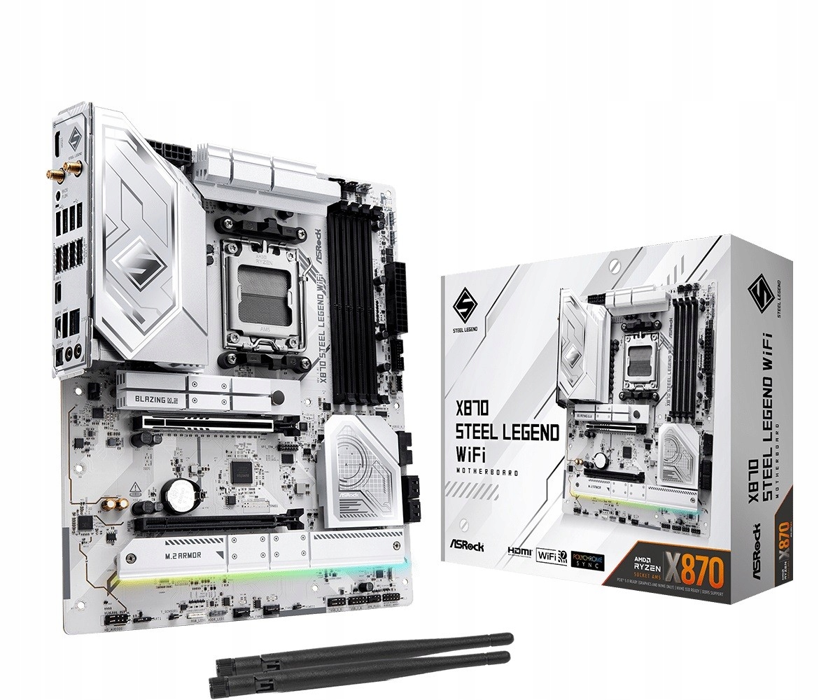 Základná doska ASRock X870 STEEL LEGEND WIFI AM5 DDR5 ATX