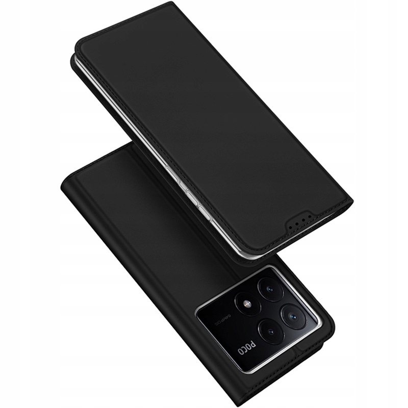 Flipové puzdro Dux Ducis pre Xiaomi Poco X6 Pro 5G / Redmi K70E Dux Ducis Skin Pro Black