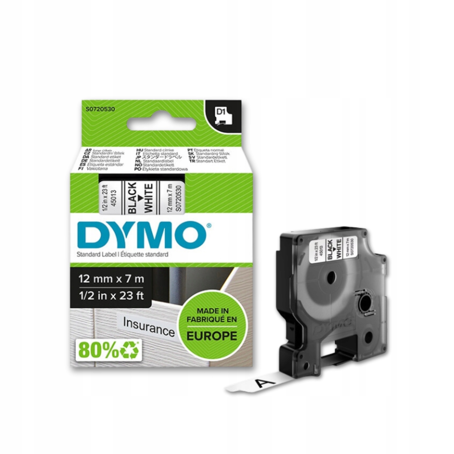 Dymo páska 12 mm