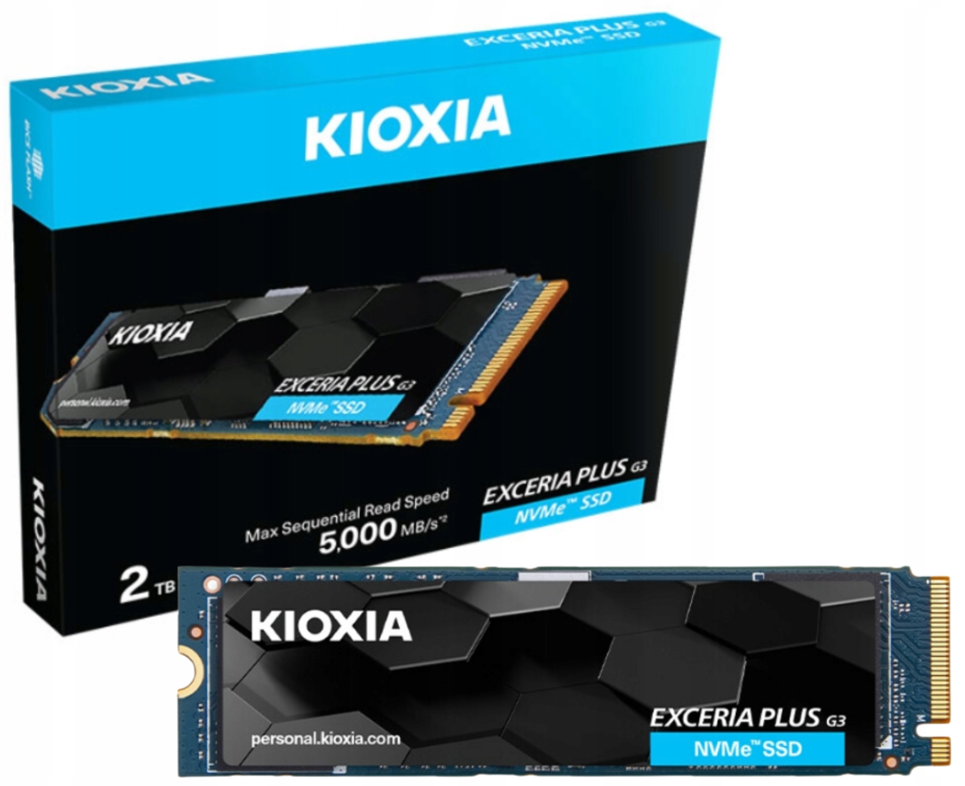 Dysk SSD Kioxia Exceria Plus G3 1TB M.2 PCIe