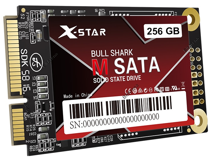 Disk SSD X-Star Bull Shark 256GB mSATA 256GB mSATA