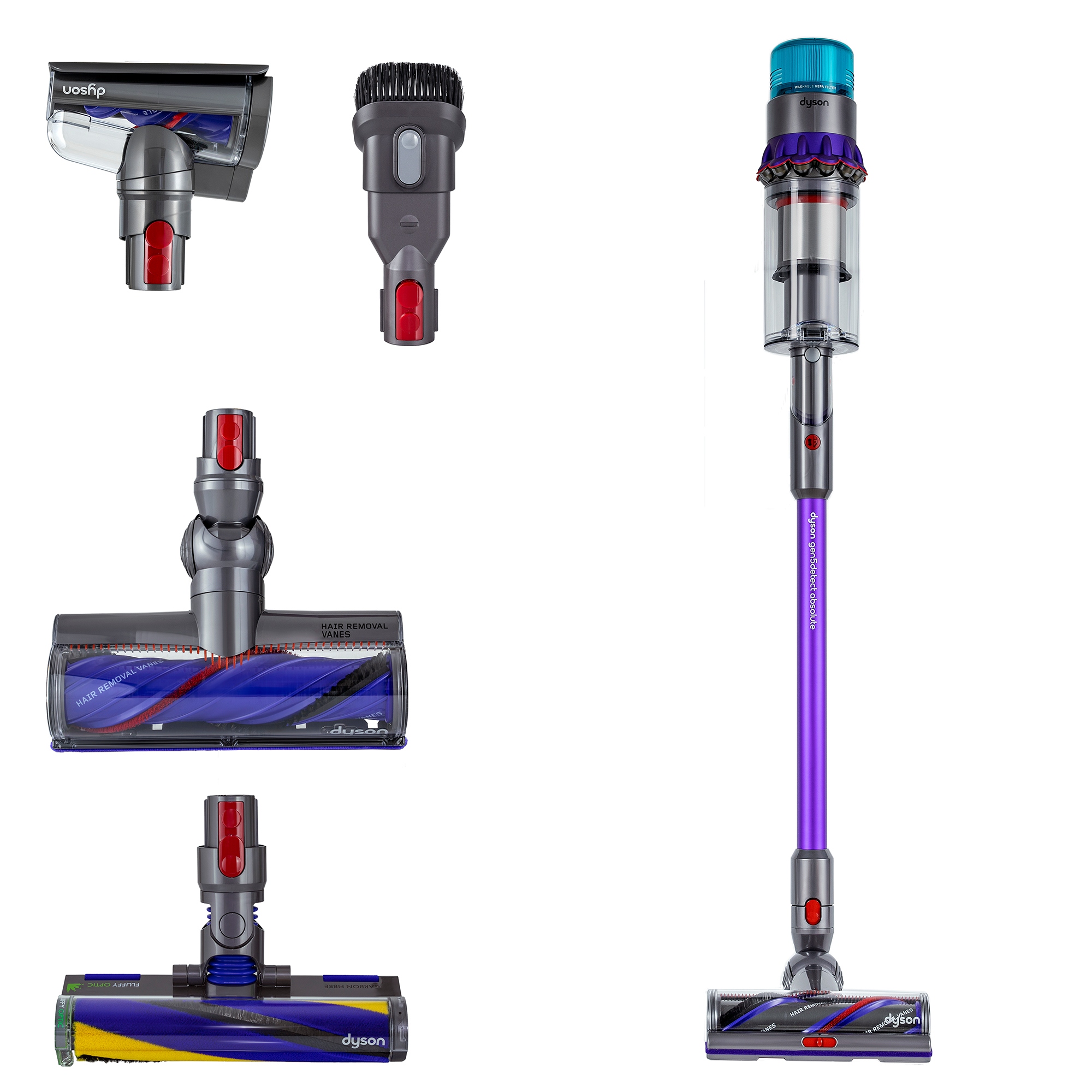 Zvislý vysávač Dyson Gen5 Detect Absolute Purple