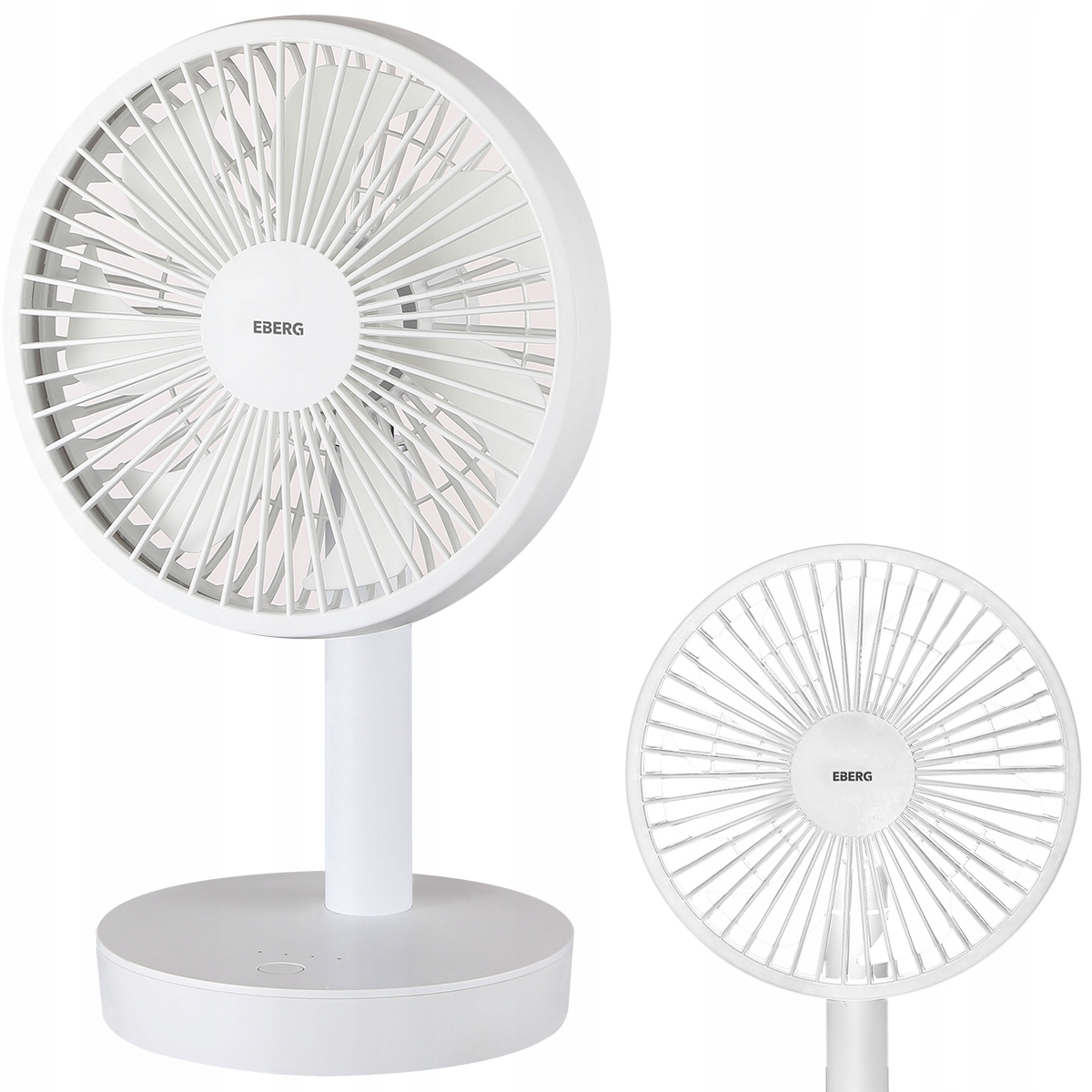Stolný ventilátor Eberg TES biely