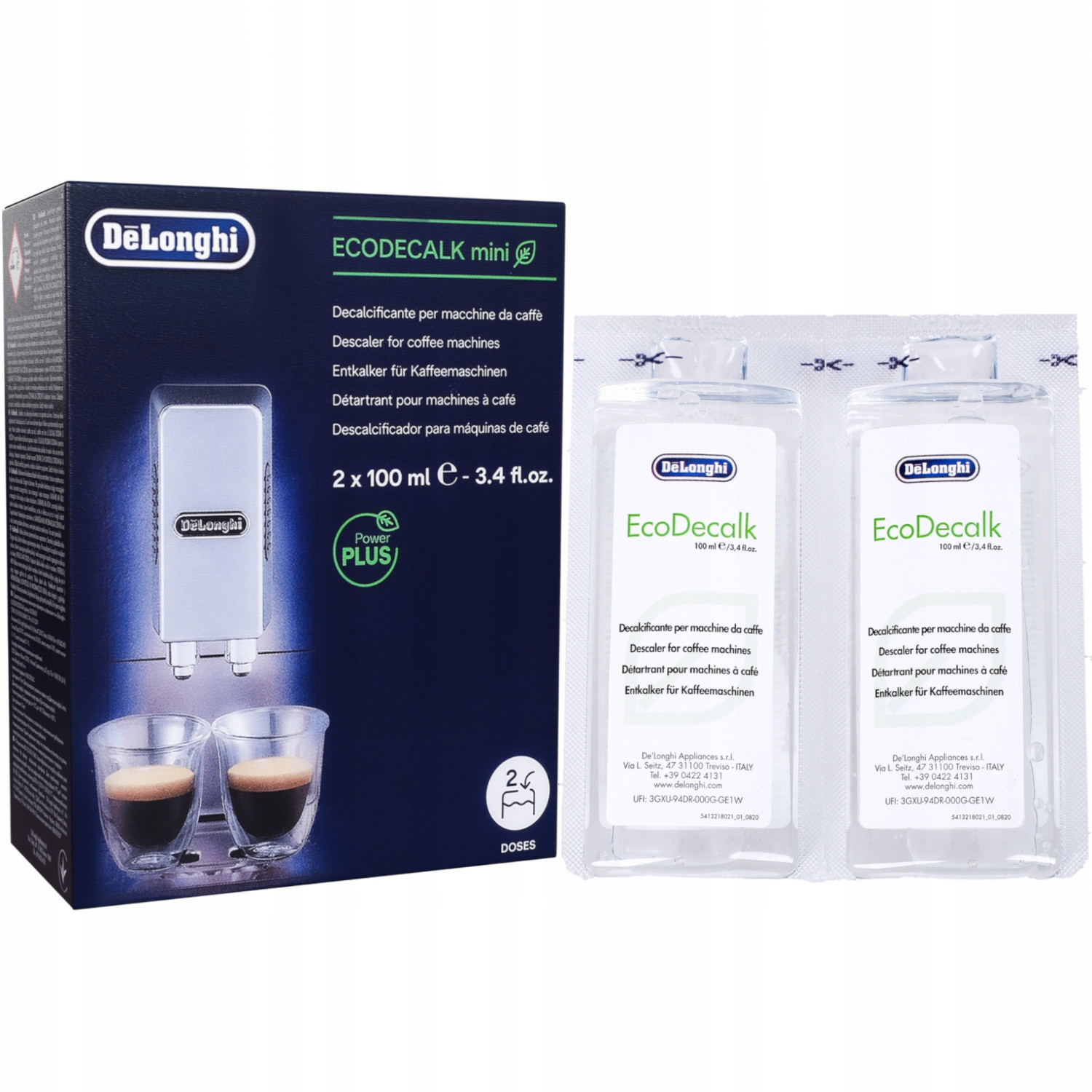 Kvapalný dizajnér pre stroje de'longhi 0,2 l
