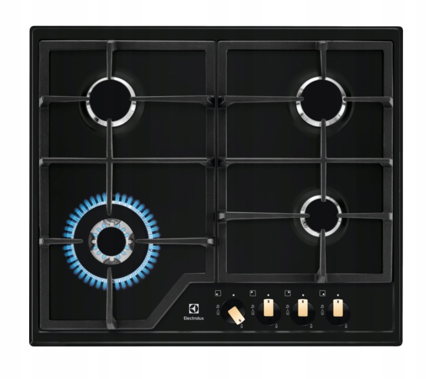 ELECTROLUX EGS6436RK smaltovaný čierna matná