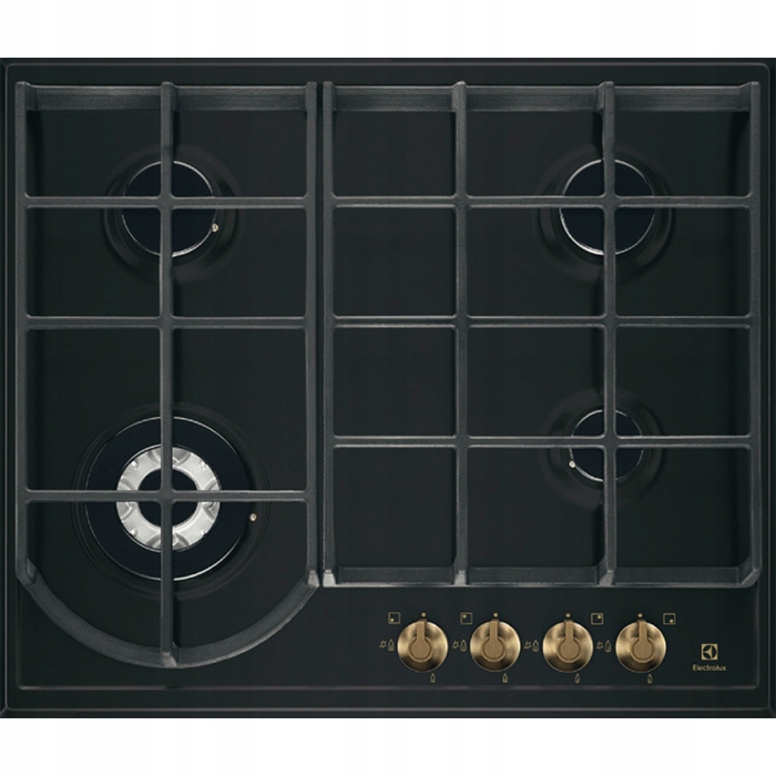 ELECTROLUX Plynová doska EGH6343ROR Rococo black