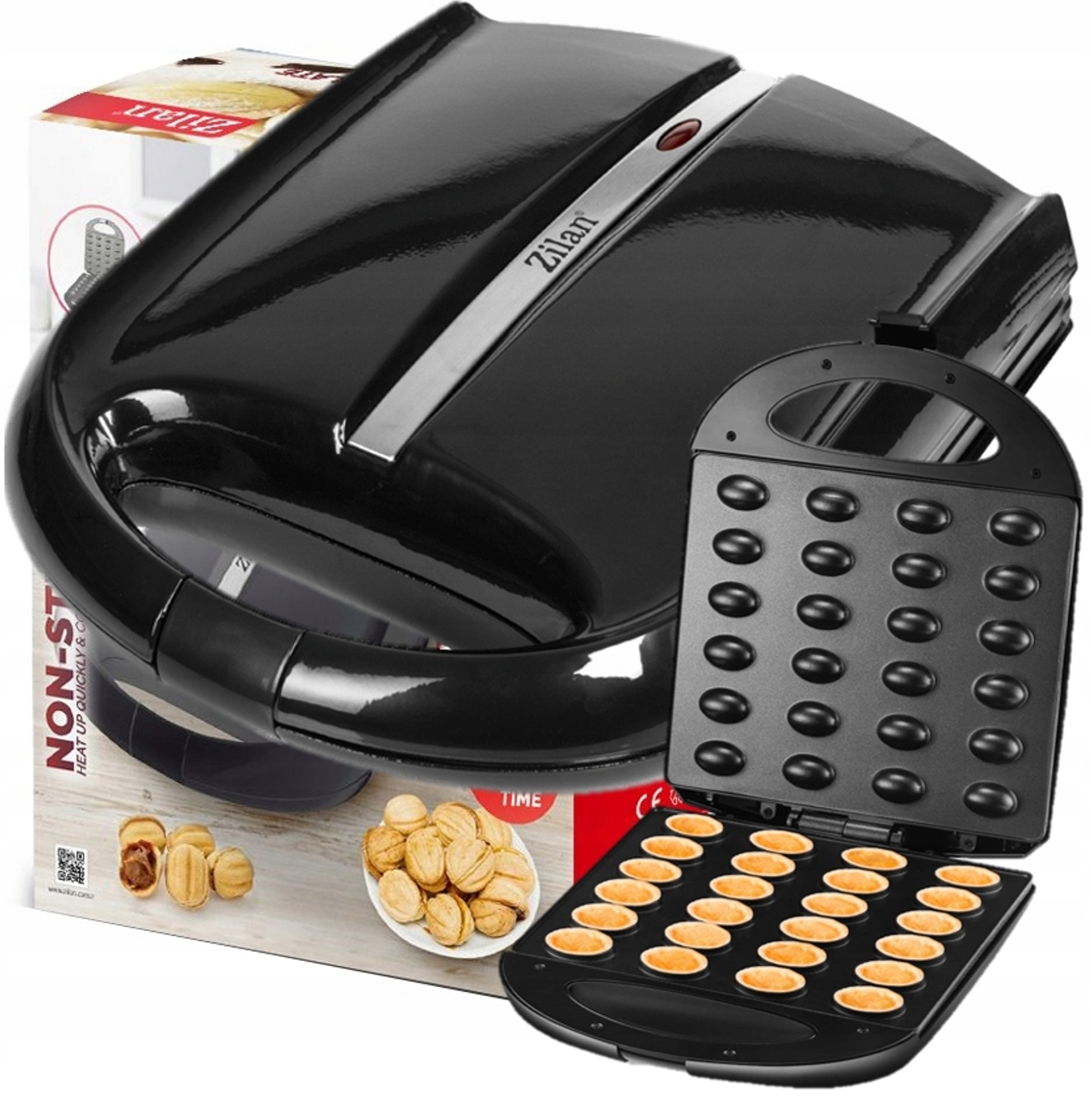 Hriankovač ZILAN NUT AKER čierny 1600W
