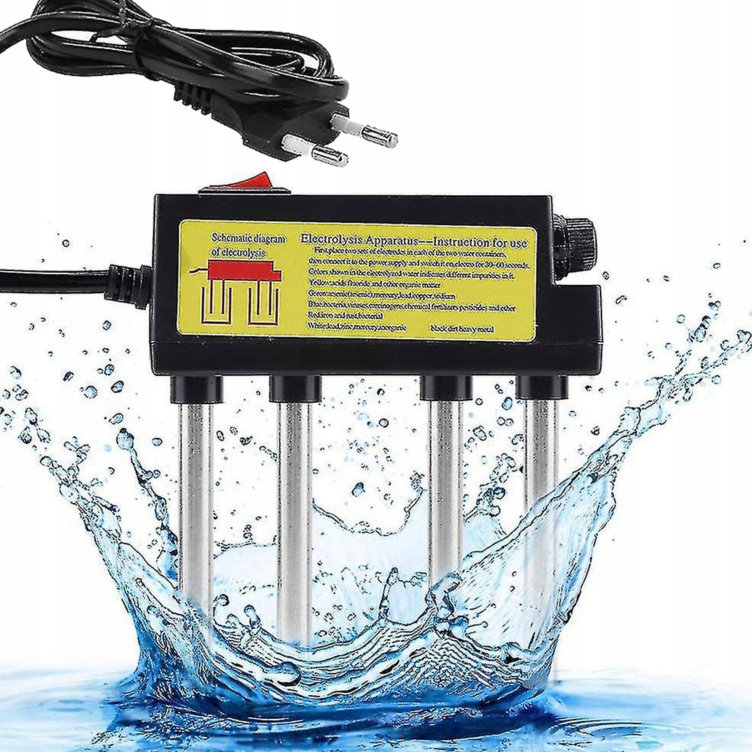 Vodný elektrolyzér M-import 100 g čierny