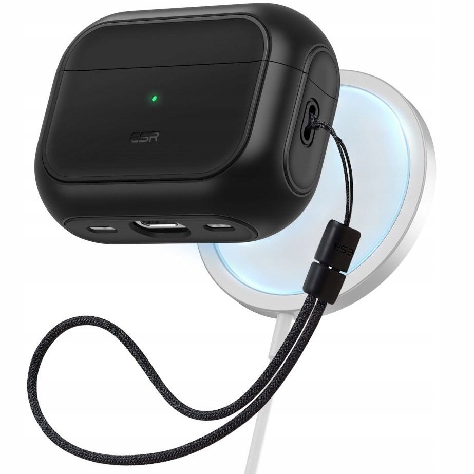 Puzdro pre klapky pre AirPods Pro 2/1 Mag Magsafe Black