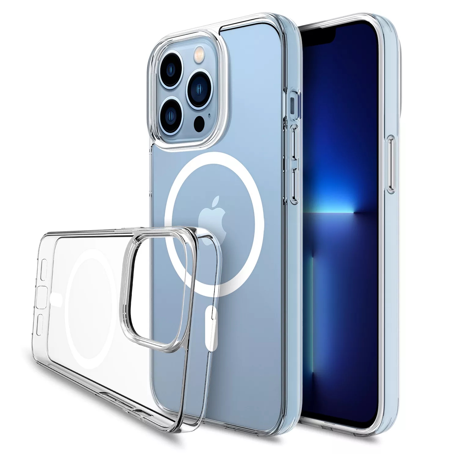 Phonelop Plass pre iPhone 13 Pro Magsafe Clearlessless