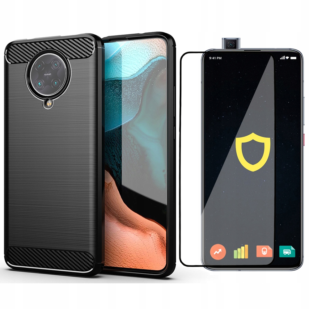 Spacecase späť na Poco F2 Pro Case Black