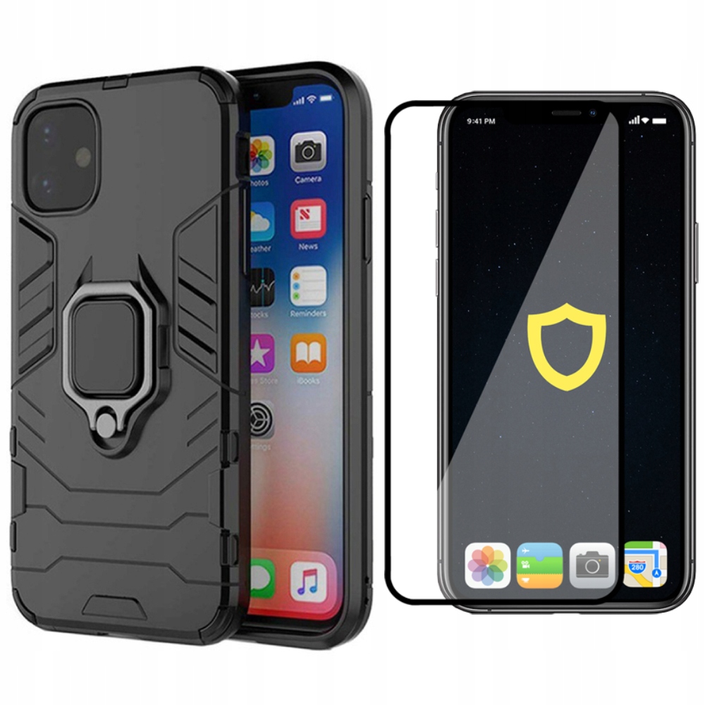 Spacecase späť na iPhone 11 puzdro čierne