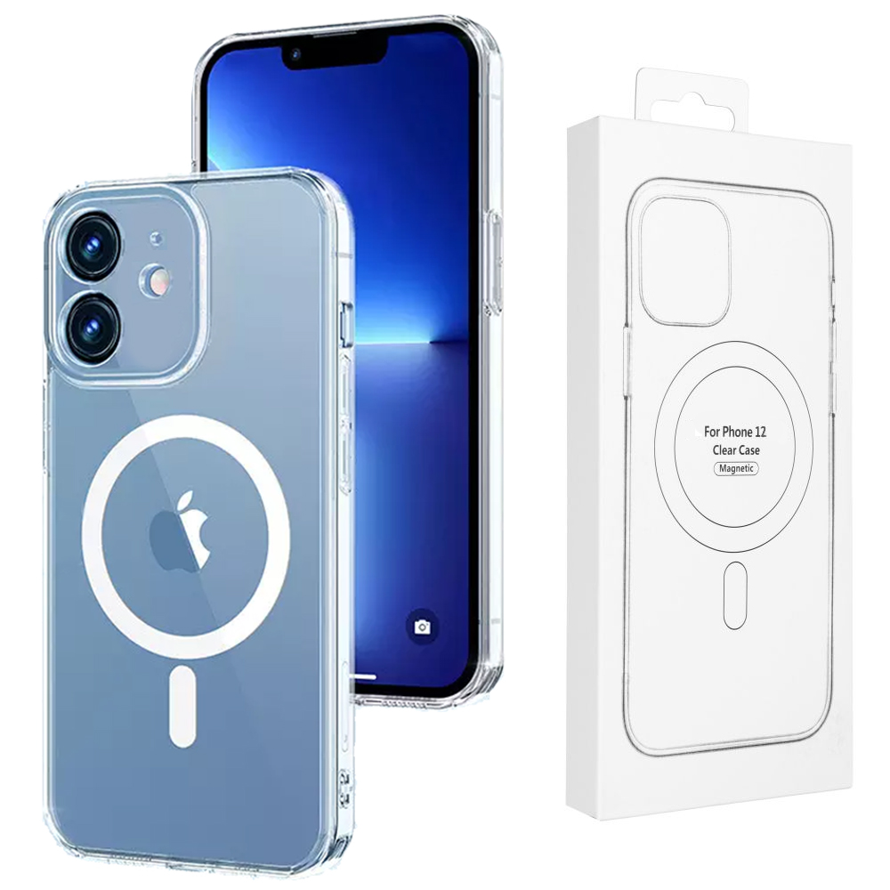 XGSM chrbty pre iPhone 12 bezfarebné