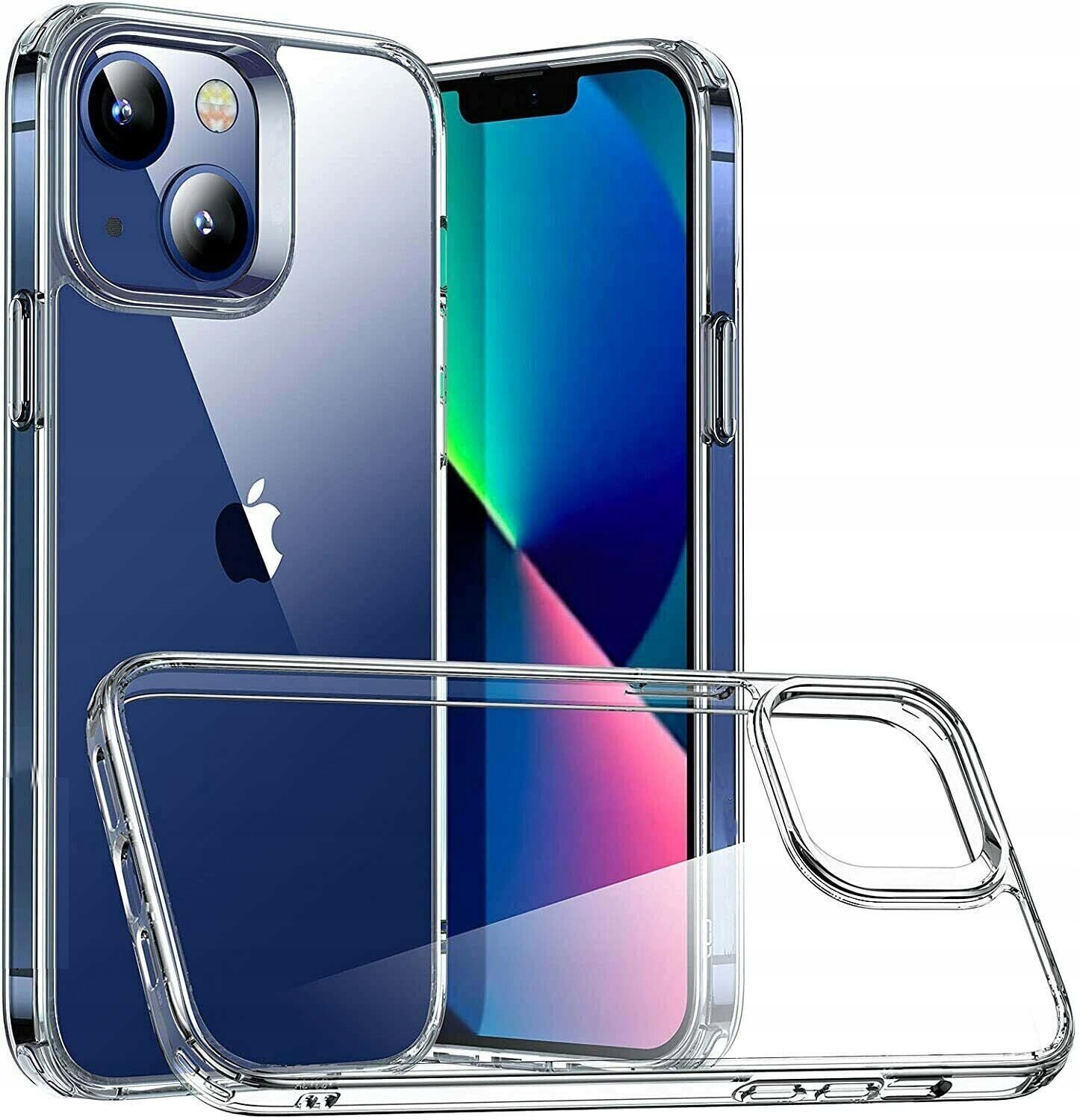 Ismash späť na iPhone 14 plus jasné puzdro bezfarebné