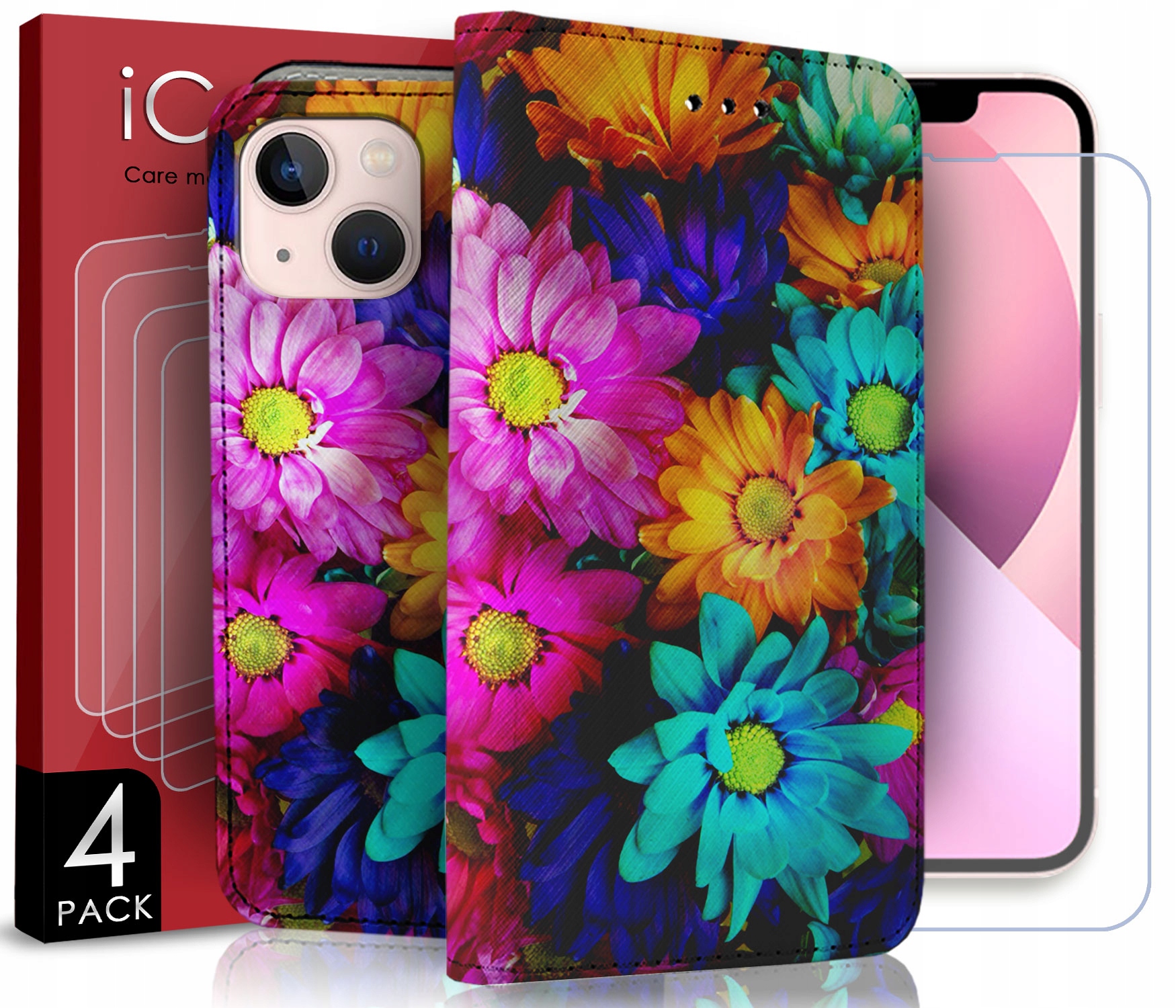 Puzdro s klapkou Apple pre kryt viacerých farieb telefónu iPhone 13