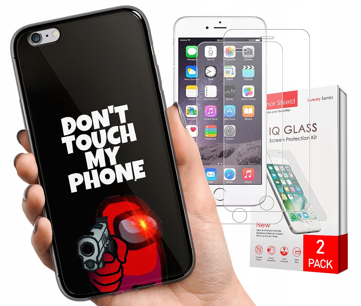 Chrbty pre iPhone 6 6s plus puzdro s viacnásobnými vzormi