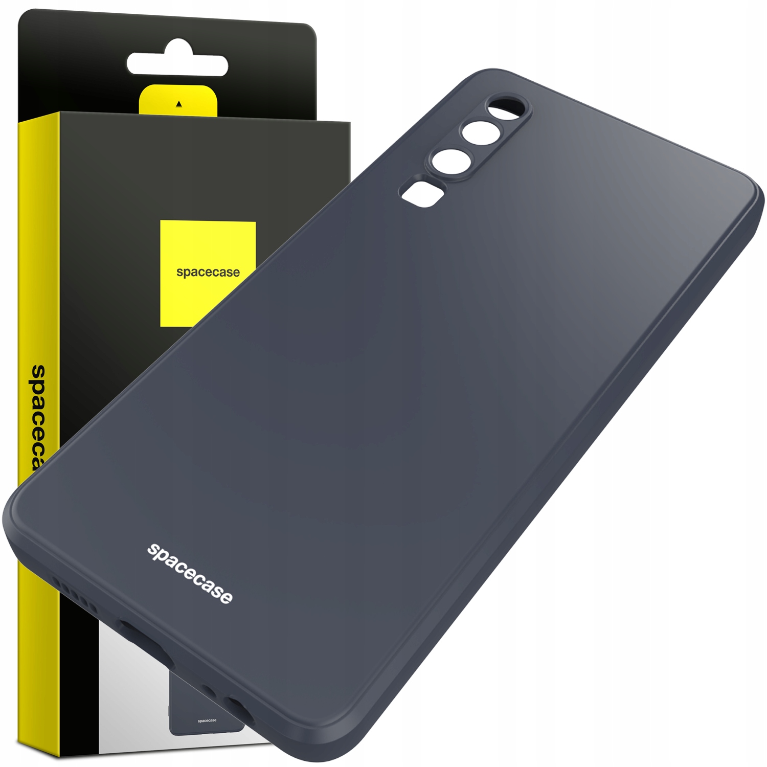 Spacecase späť do Huawei P30 Silikone Black