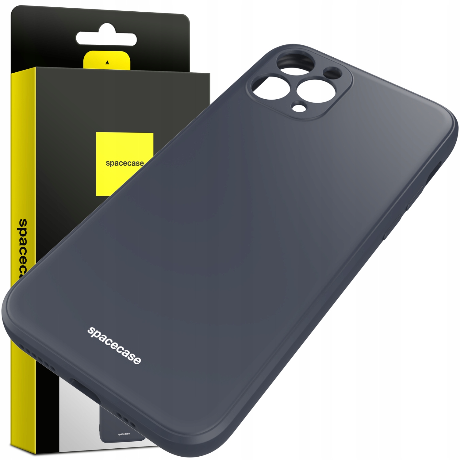 Spacecase späť na iPhone 11 Pro Silikone Black