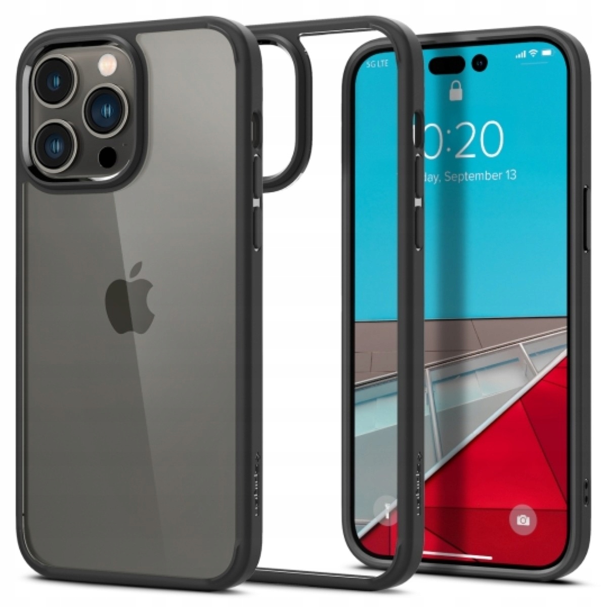 Spigén späť do Apple iPhone 14 Pro Ultra Hybrid Black