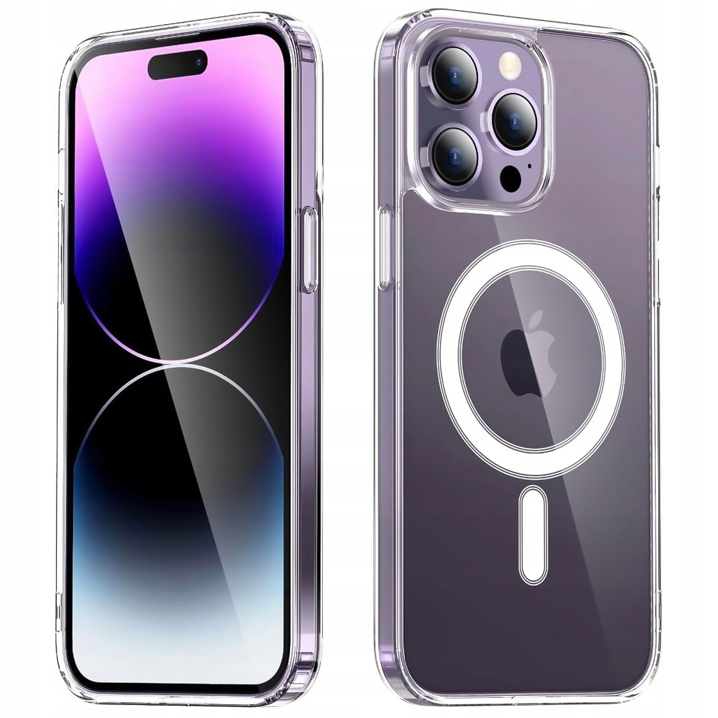Kryt Alogy Hybrid Case pre iPhone 15 Pro bezfarebná zadná strana